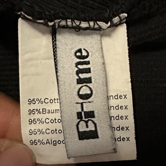 BHome Maternity Jeans Stretch Ankle Jeggings Size L Dark Blue Denim Wash 34 x 26 - Picture 3 of 6